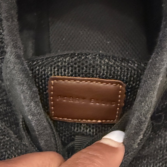 Perry Ellis Charcoal and Brown Sneakers - Picture 1 of 9